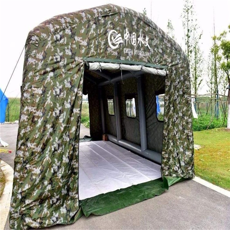 陆川军用充气帐篷模型生产